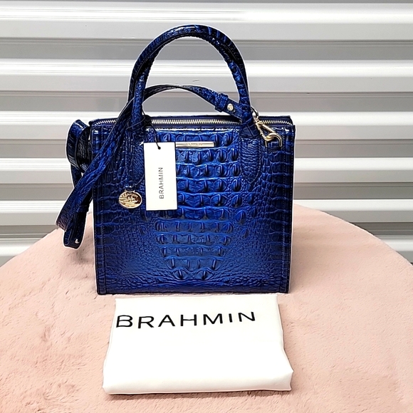 Brahmin Handbags - Brahmin Small Caroline Sapphire Melbourne Bag